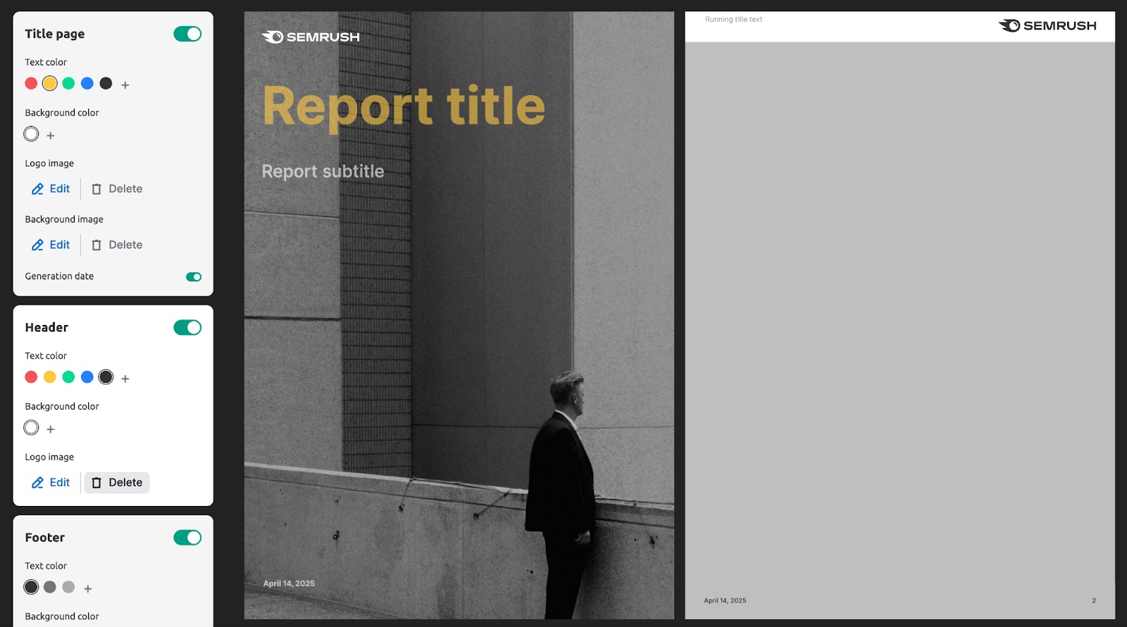 My Reports image 15